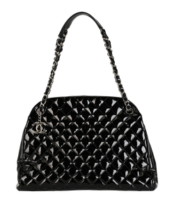 Mademoiselle Bowling Bag, Patent, Black, 16170006 (2012), 2*